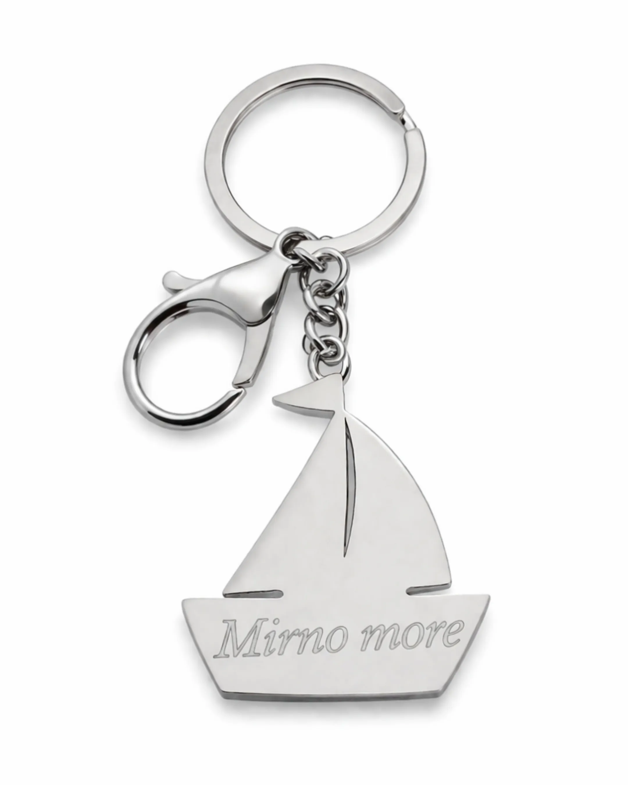 personalizirani privjesak jedrilica – brodić (model 1) - slika 2