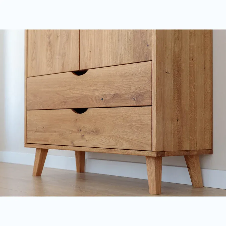 ormar simona 110x60 cm, materijal: masivno drvo hrast - slika 5