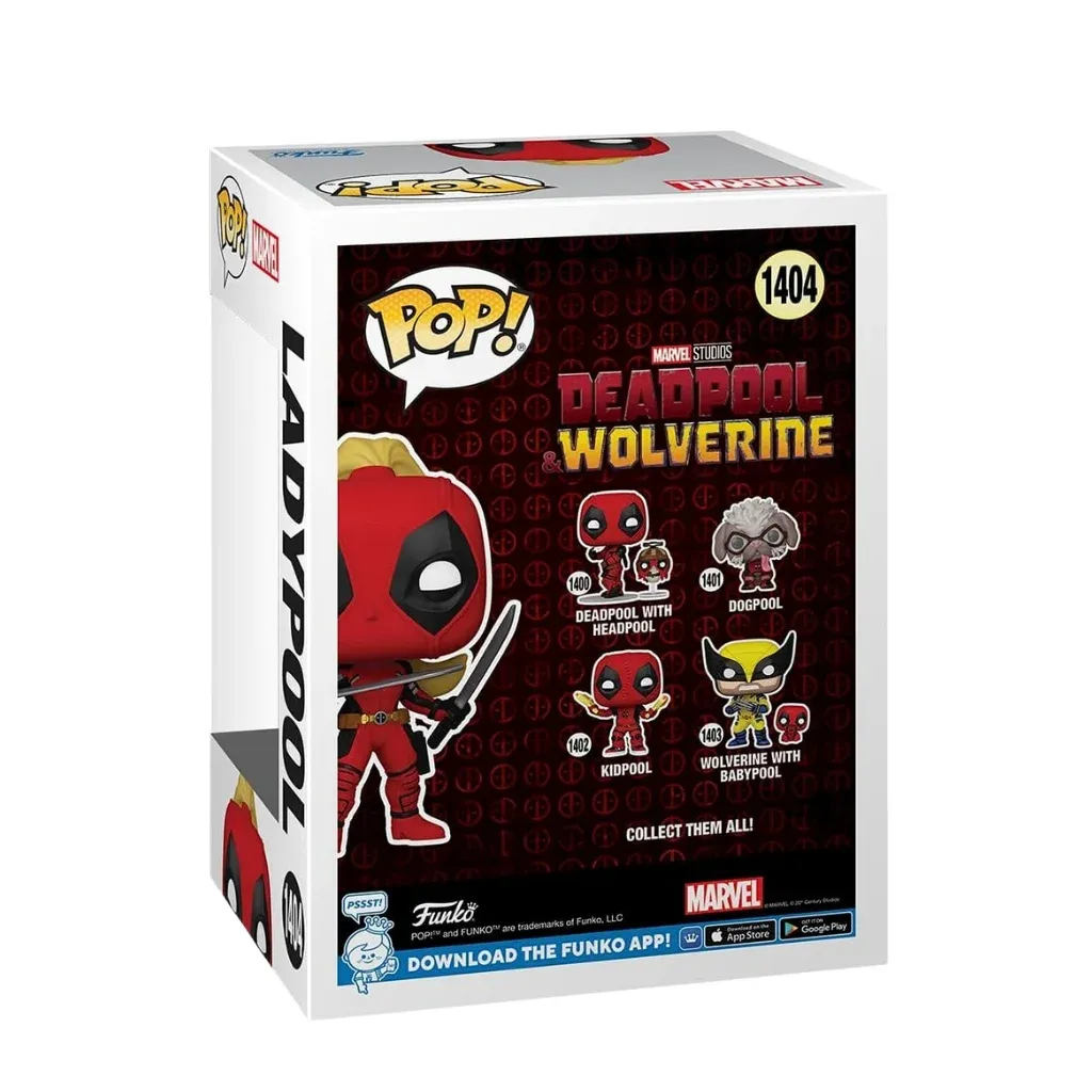 funko pop! marvel: deadpool & wolverine – ladypool #1404 - slika 2