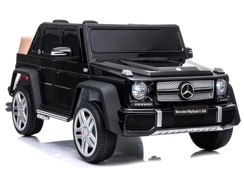 Licencirani auto na akumulator Maybach Mercedes A100 - crni/lakirani - Mursko Središće