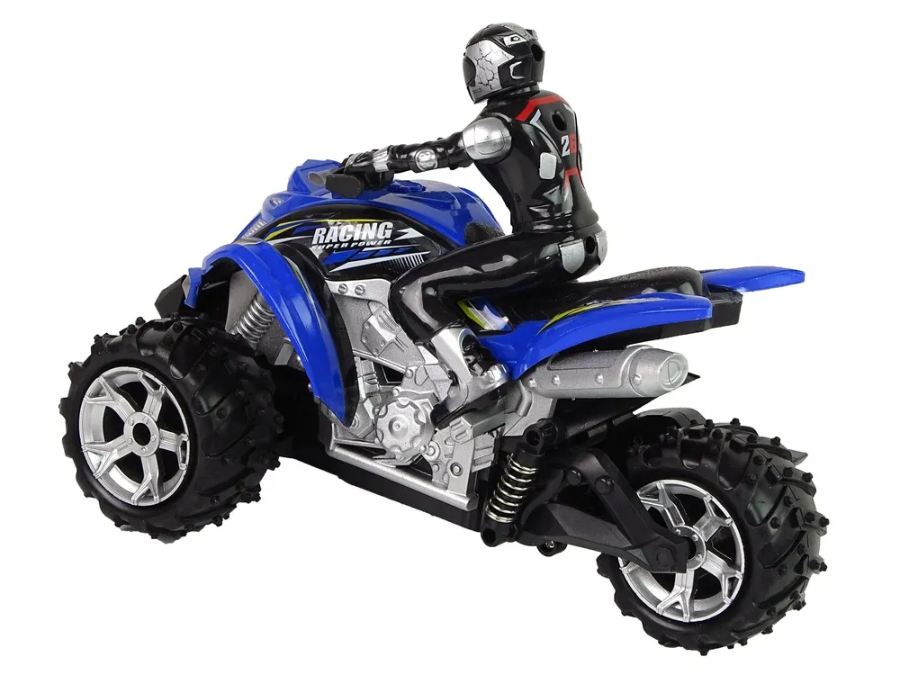 quad rock crawler tricycle remote controlled 1:12 2.4g blue - slika 5