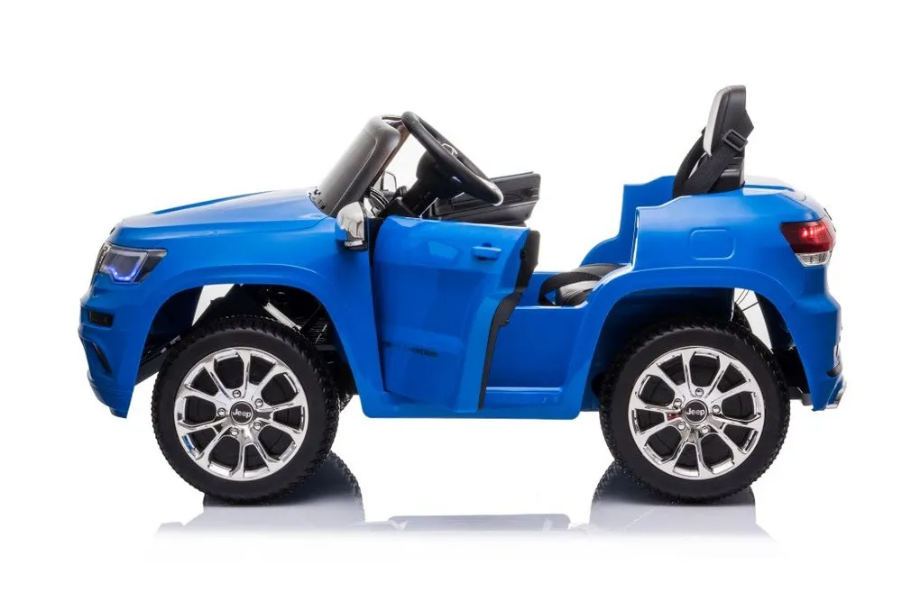 licencirani auto na akumulator jeep grand cherokee - plavi - slika 8