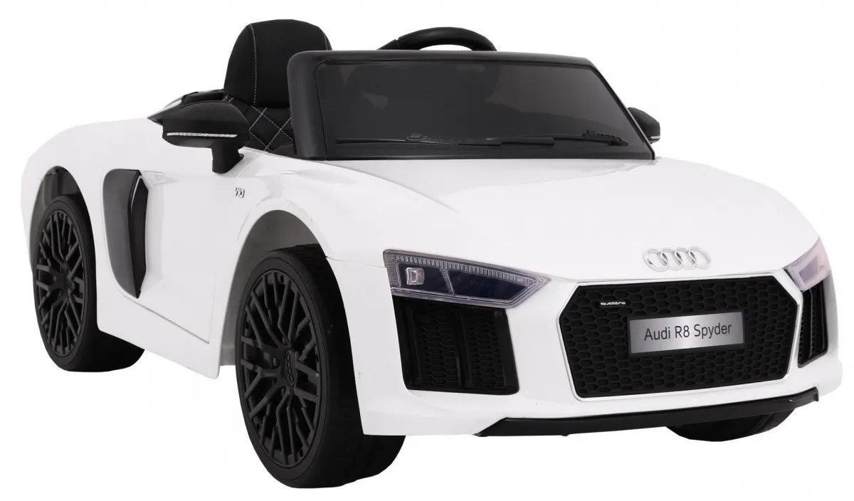 licencirani auto na akumulator audi r8 spyder rs - bijeli - slika 9