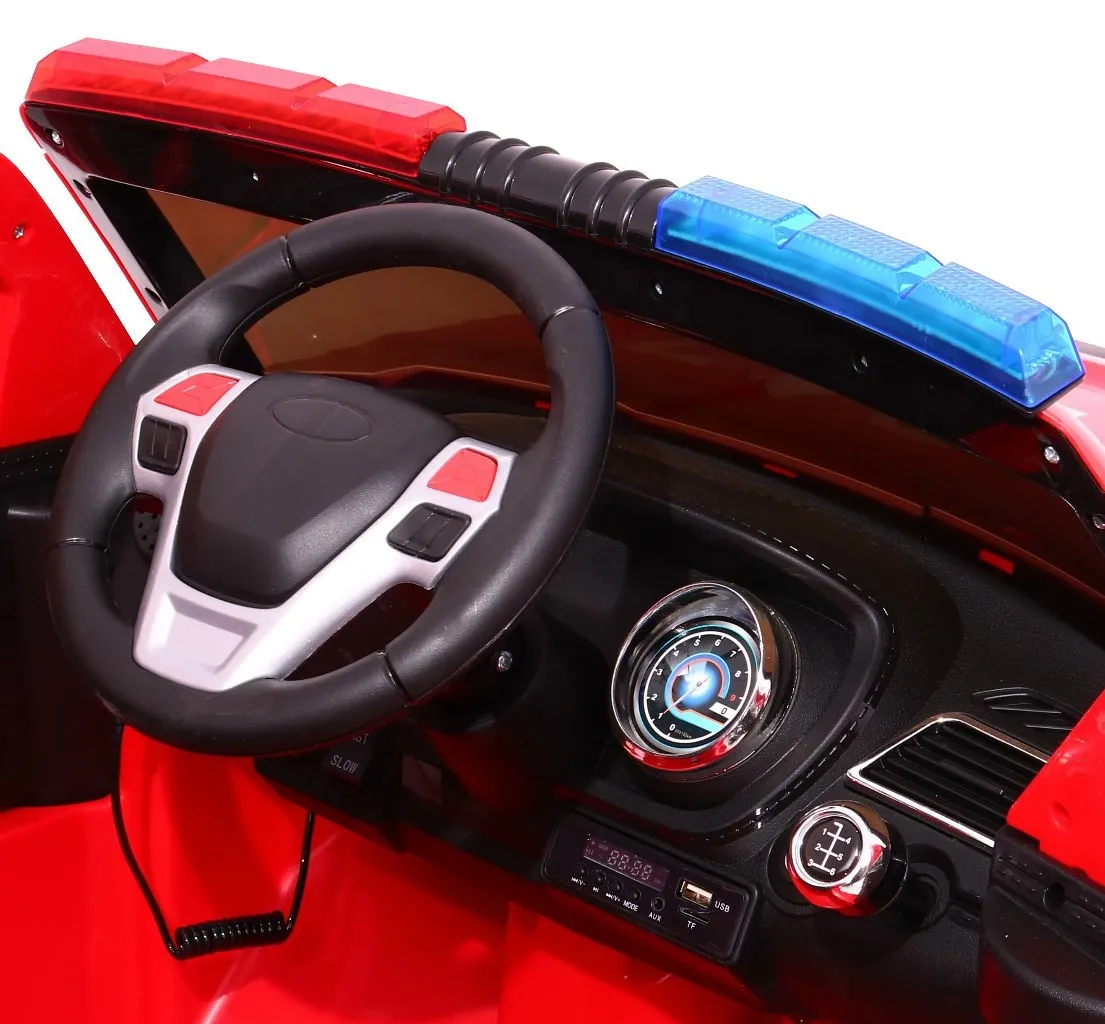 auto na akumulator suv fire truck - crveni - slika 8