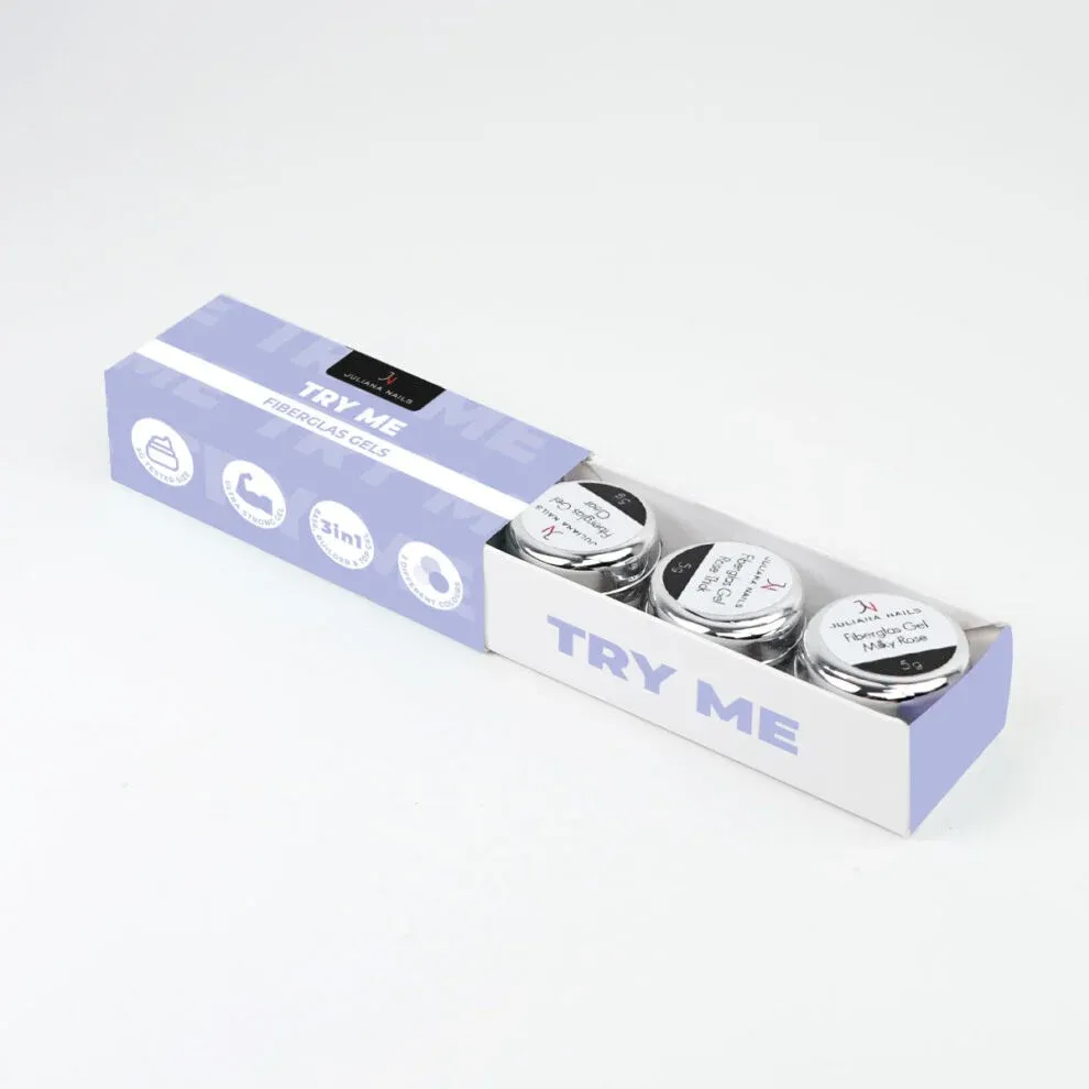 try me set – fiberglas gels - slika 2