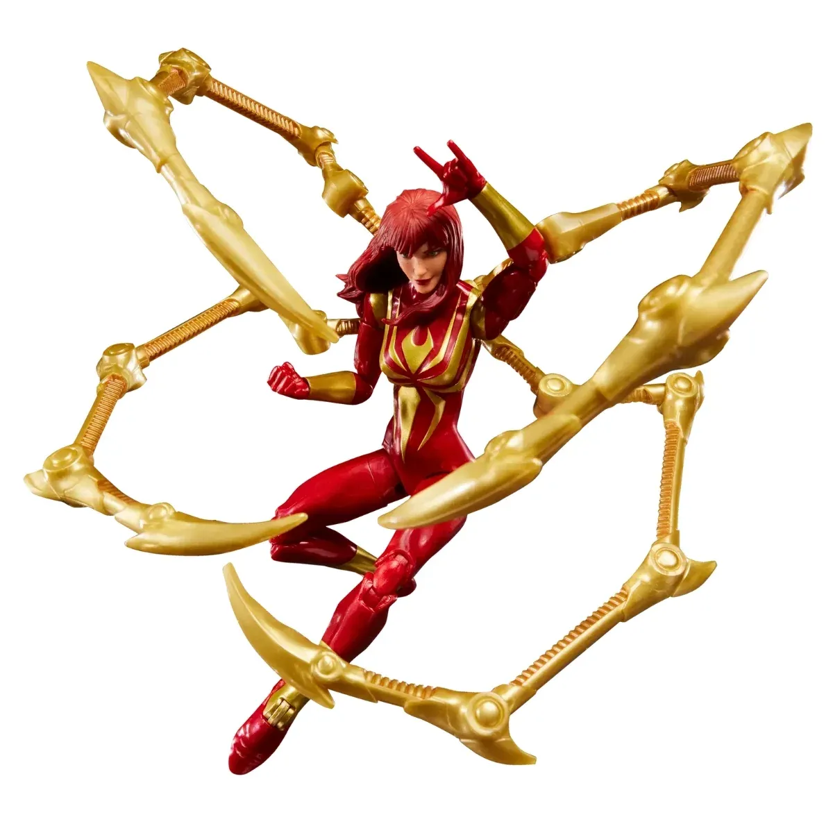 marvel legends series mtg – mary jane watson (iron spider) figura 15cm - slika 5