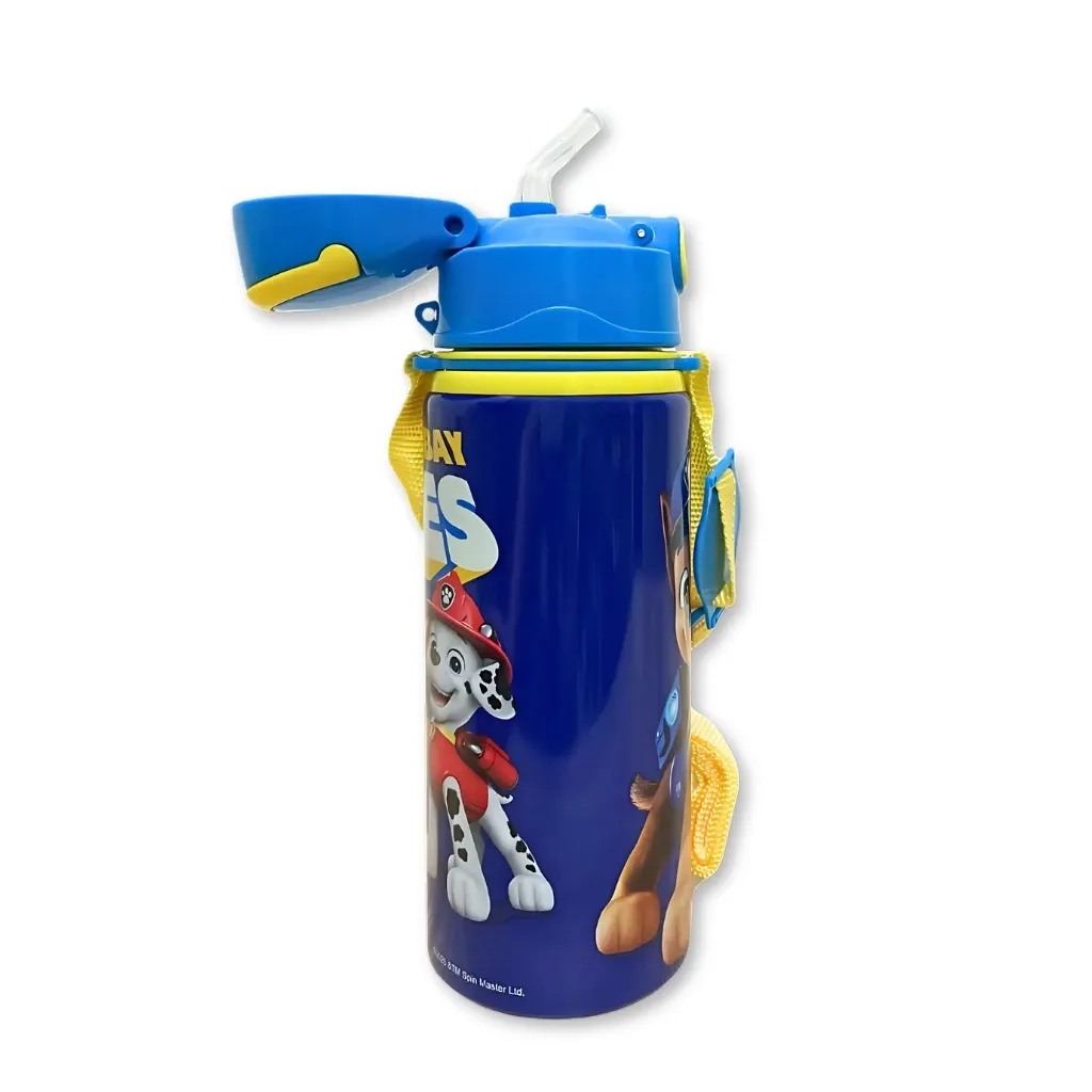 paw patrol ‘heroes’ boca za vodu sa slamkom, 600 ml - slika 2