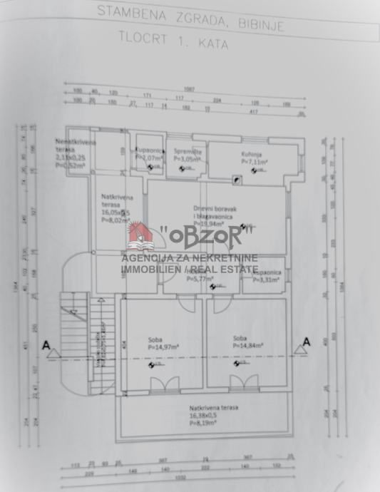 bibinje-apartmanska kuća- drugi red od mora - slika 14