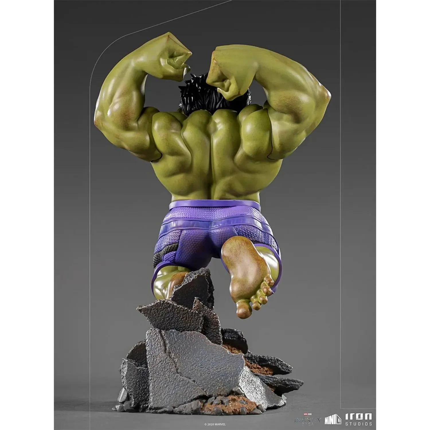 iron studios minico: the infinity saga – hulk figura, 23cm - slika 9