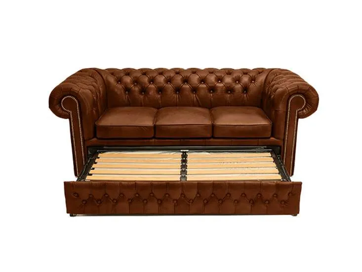 chesterfield trosjed ležaj first class leather | 3-sjedišta - slika 2