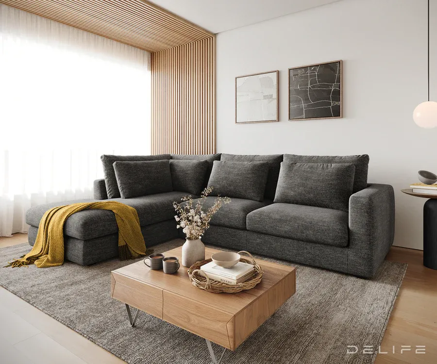 Kutna garnitura Isla 331x226cm, Materijal: Chenille - Čakovec, Čakovec-zapad