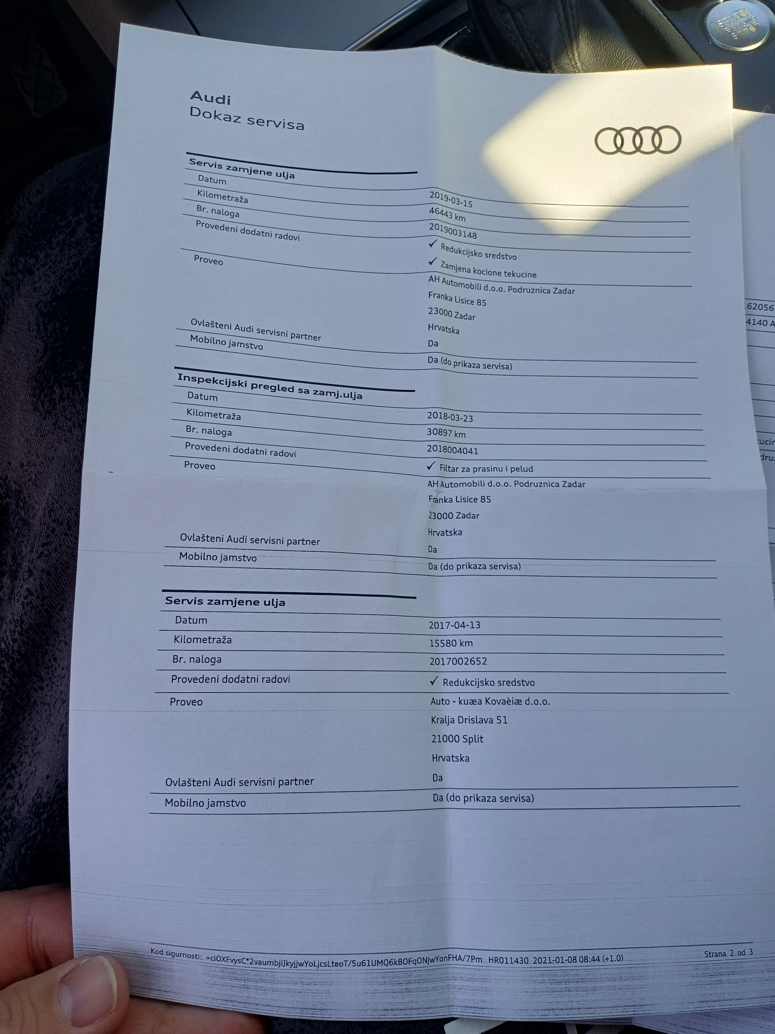 prodaje se audi a6 ultra 2.0.tdi 140kw prvi vlasnik - slika 18