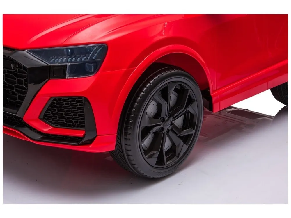 licencirani auto na akumulator audi rs q8 - crveni - slika 5
