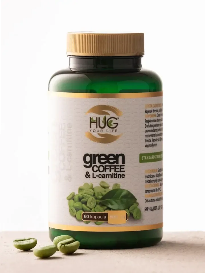 Hug Green Coffee/l-Carnitine 60 Kaps - Zagreb