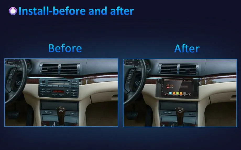 bmw e39 m5 original android 10.0 + parking kamera - slika 9