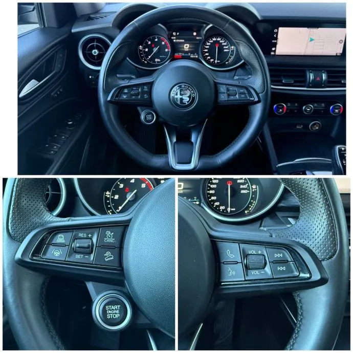 alfa stelvio 2.2d automatik q4 °navigacija°koža°kamera°leasing 0% učeš - slika 19