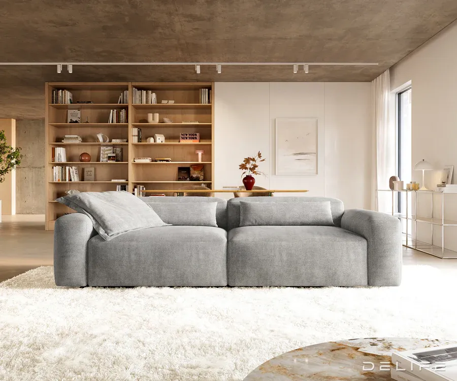 modularna sofa freestyle 280x110cm, materijal: strukturirana tkanina - slika 3