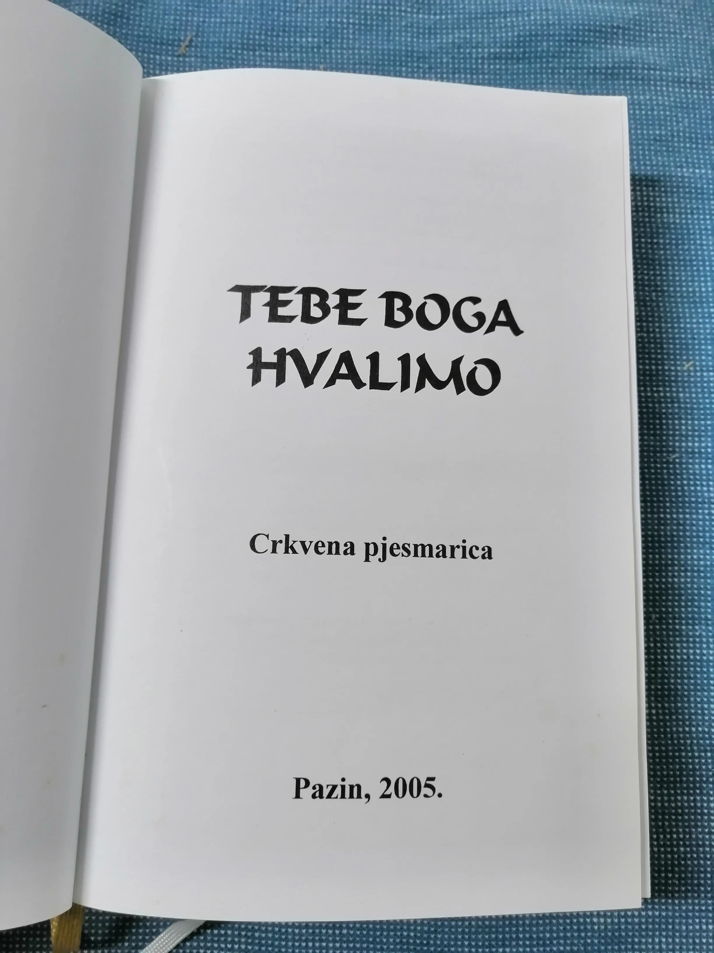tebe boga hvalimo : crkvena pjesmarica - slika 2