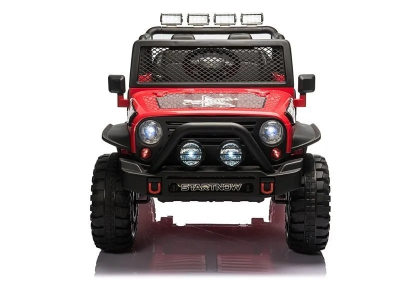 auto na akumulator xmx618 4x4 - crveni/lakirani - slika 2