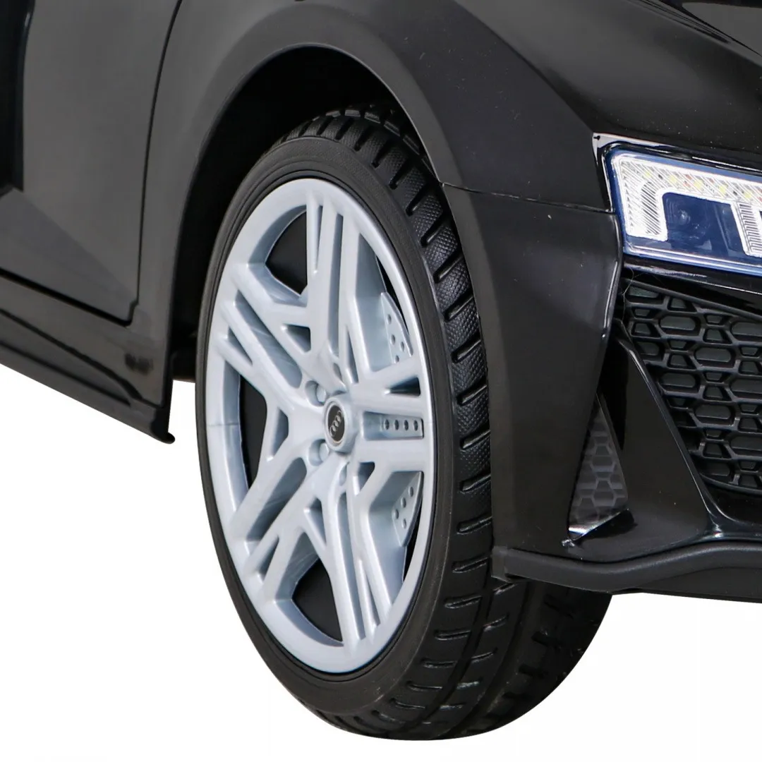 licencirani auto na akumulator audi r8 lift - crni - slika 9