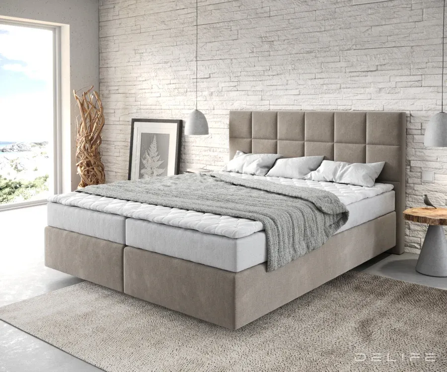 Box spring krevet Dream-Fine s madracem i nadmadracem - Čakovec