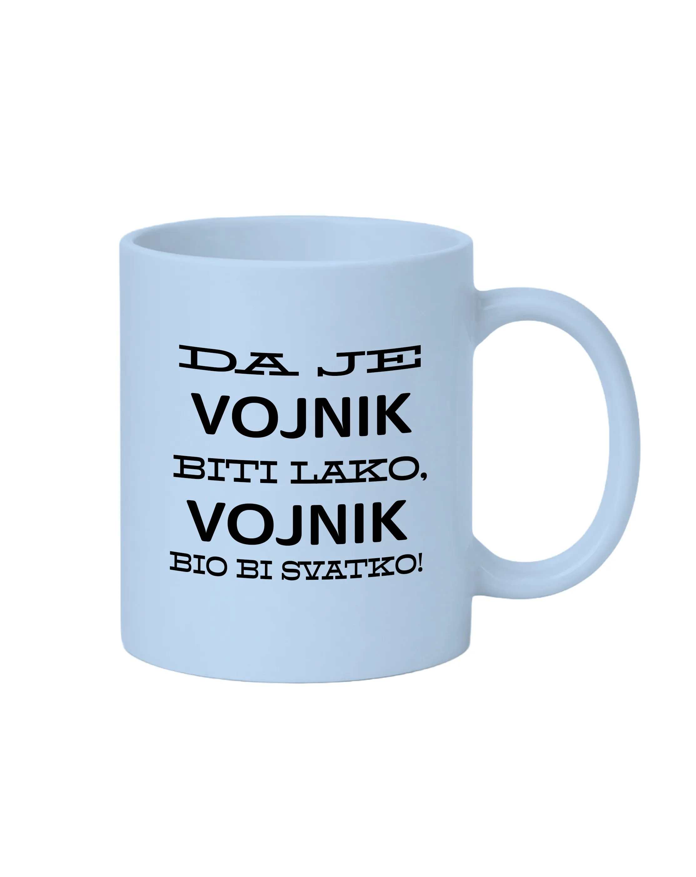 Šalica da je vojnik biti lako - Prozor, Otočac