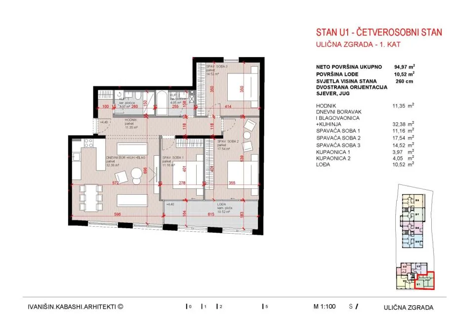 stan: zagreb (maksimir),kvatrić , četverosobni 102.85 m2, novogradnja - slika 9