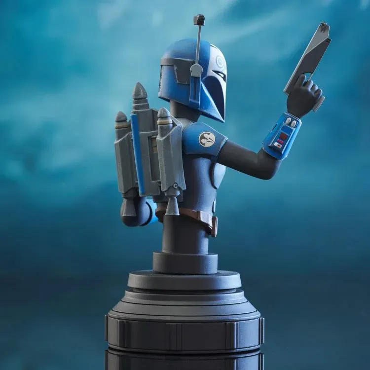 star wars: clone wars – bo-katan kryze 1:7 scale mini-bust - slika 9