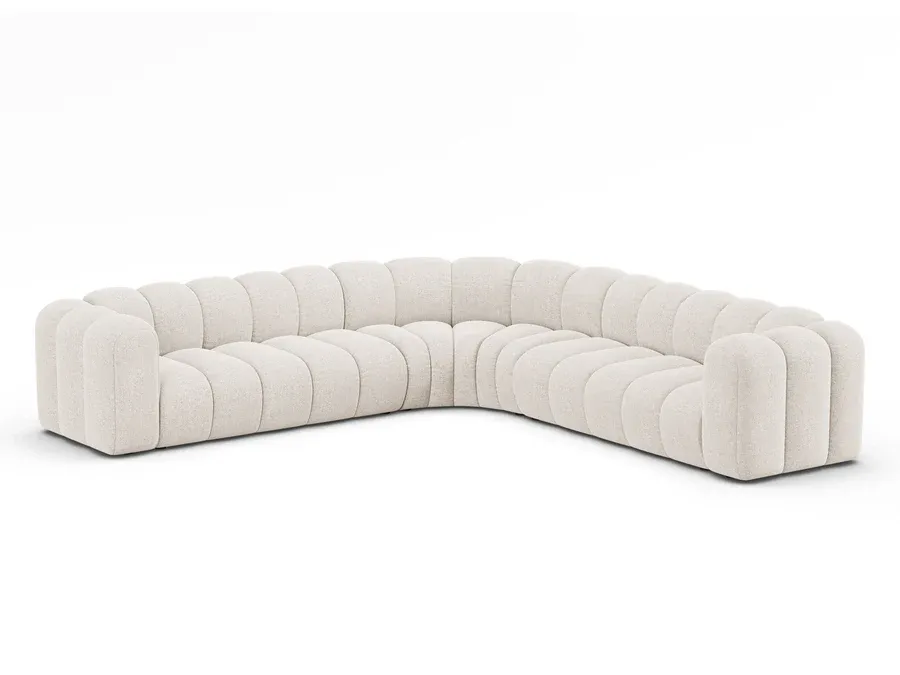 kutna garnitura lupine 309x309cm, materijal: chenille eden - slika 2
