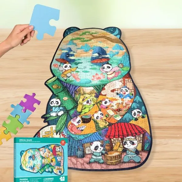 Panda Puzzle – Edukativna Slagalica za Djecu - Zagreb