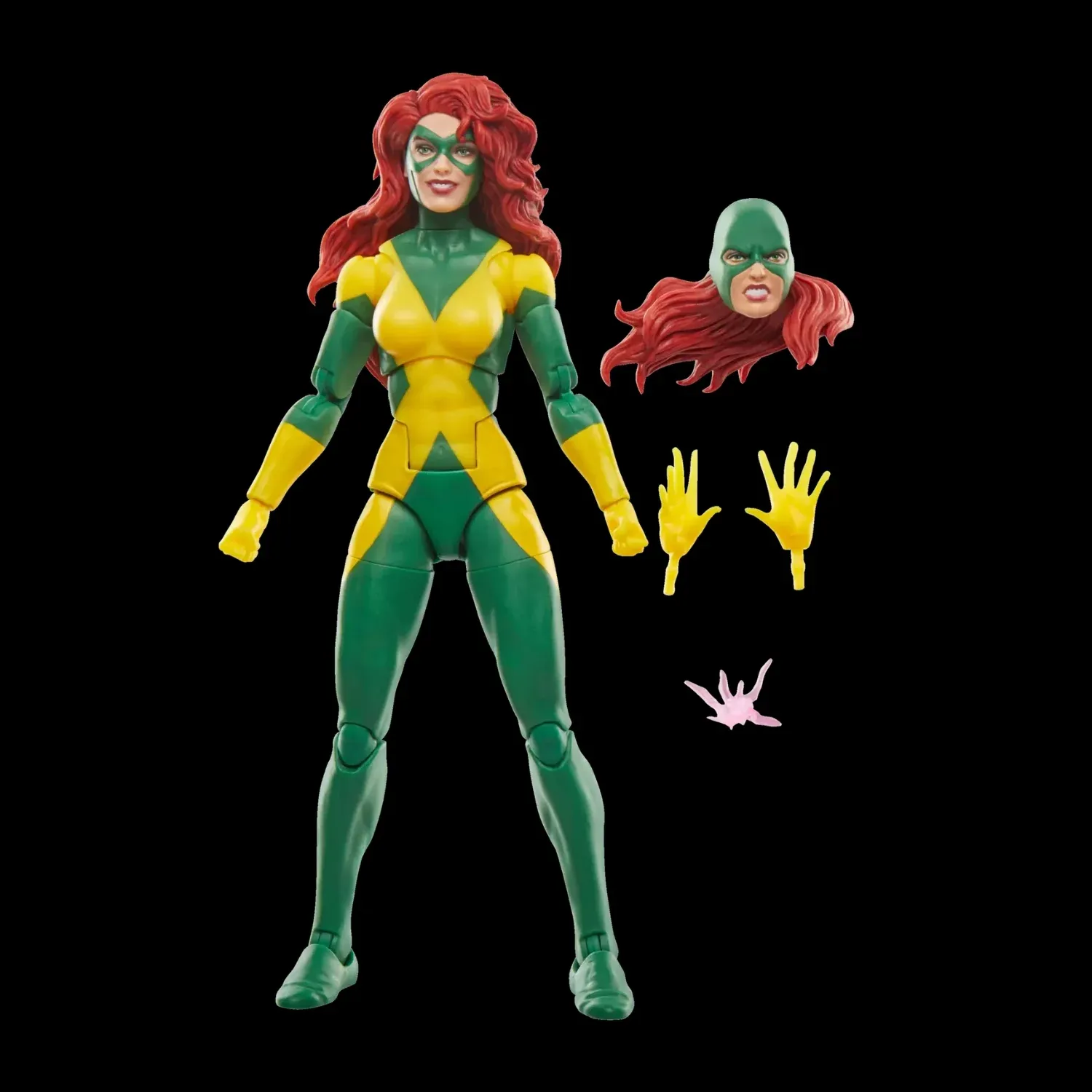 marvel legends series: x-men – jean grey (x-factor) figura, 15cm - slika 6