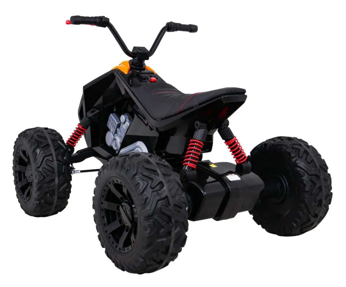 quad na akumulator lucky seven - crni - slika 3