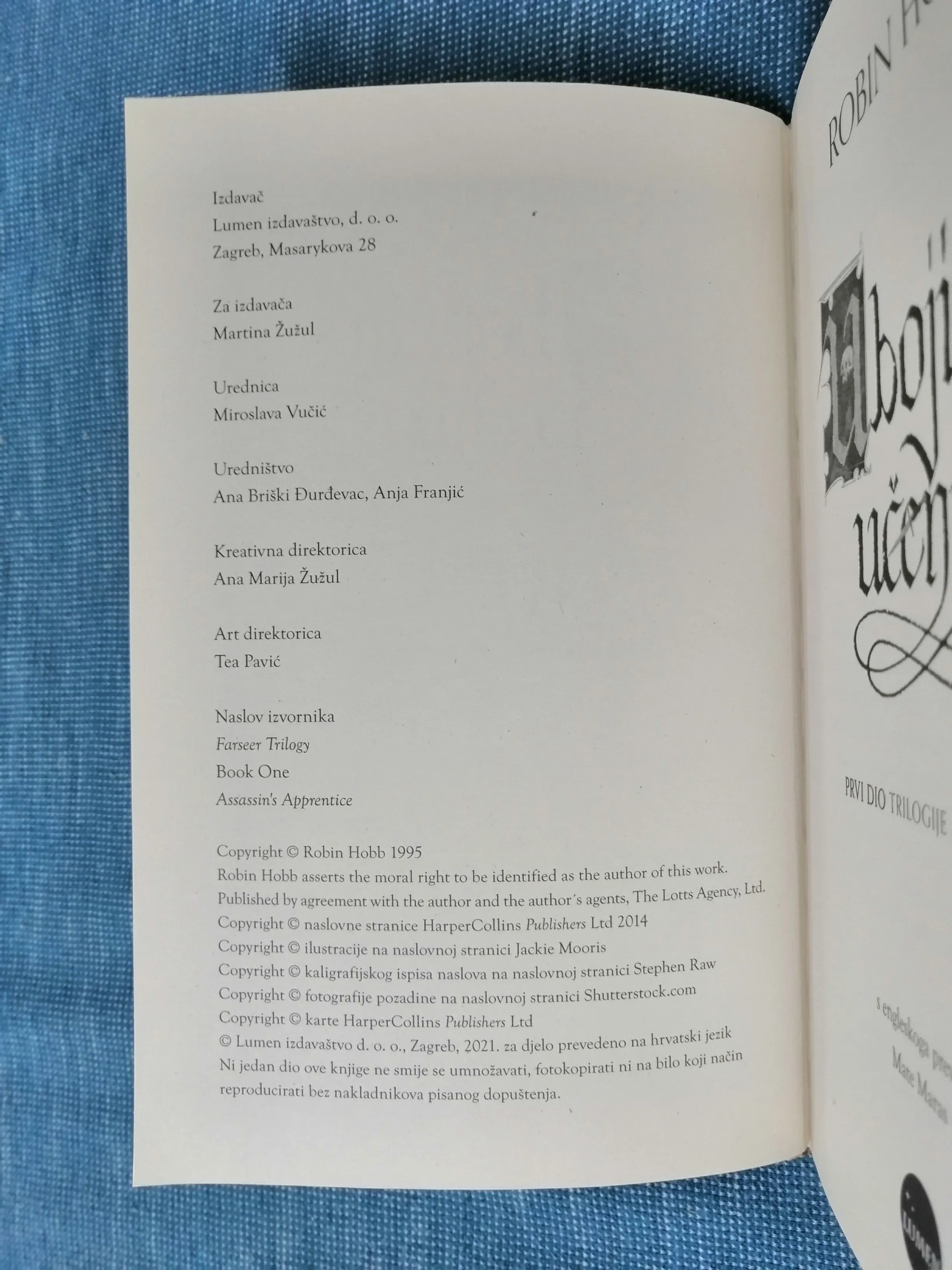 robin hobb – ubojičin učenik - slika 3
