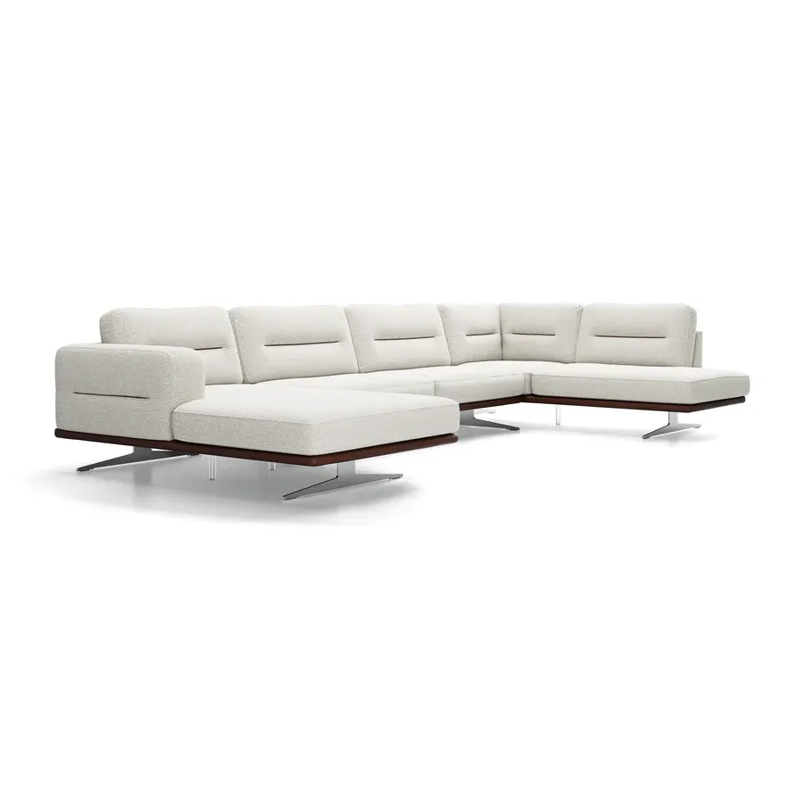 kutna garnitura bologna 400x207 cm, materijal: mogućnost izbora - slika 3