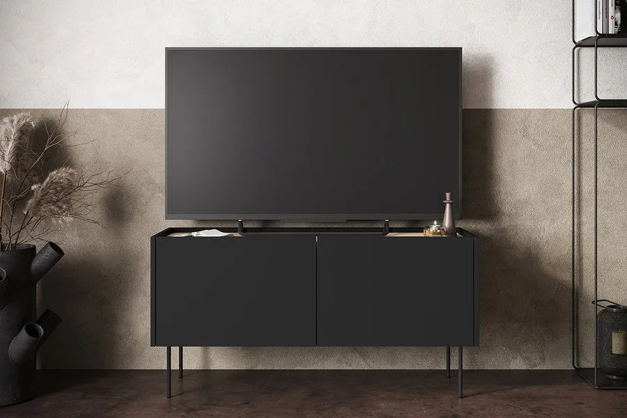 komoda desin 120cm, 2 vrata, materijal: mdf - slika 5
