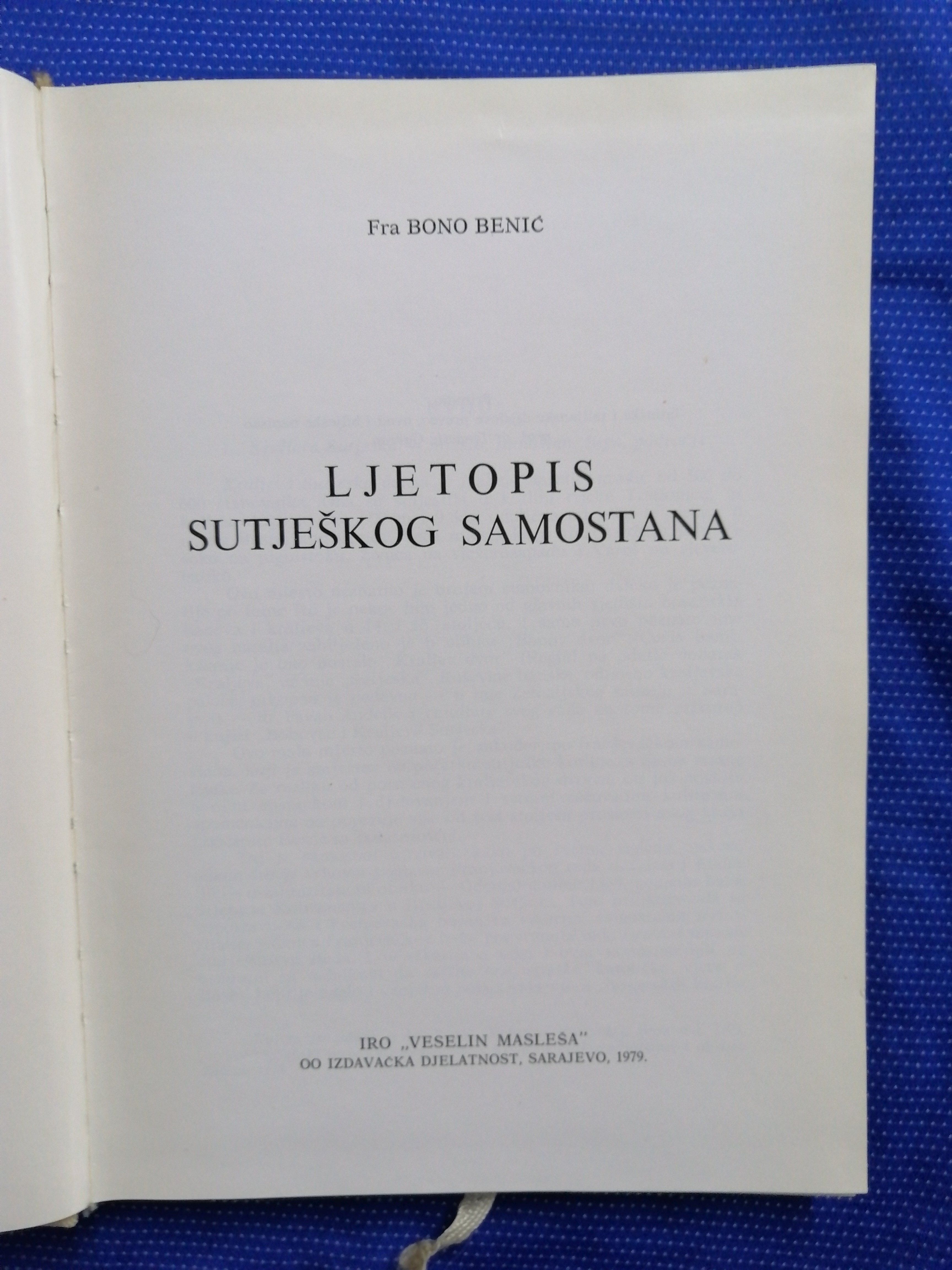 fra bono benić – ljetopis sutješkog samostana - slika 2