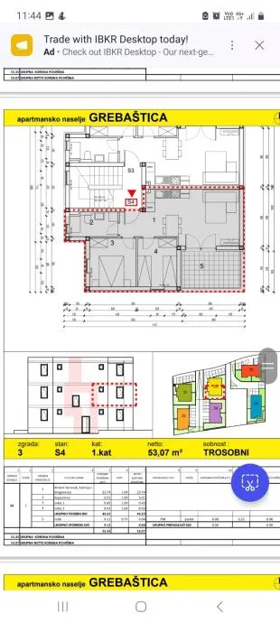 !!stan p1: grebaštica, 122.00 m2, novogradnja (prodaja) - slika 11