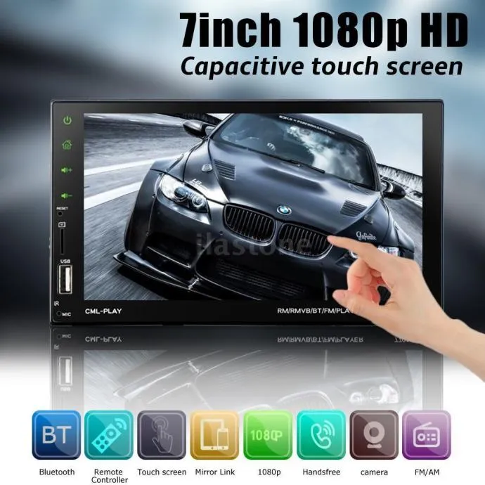 Auto Radio 7" TOUCHSCREEN HANDSFREE BLUETOOTH USB MP3 - Čakovec