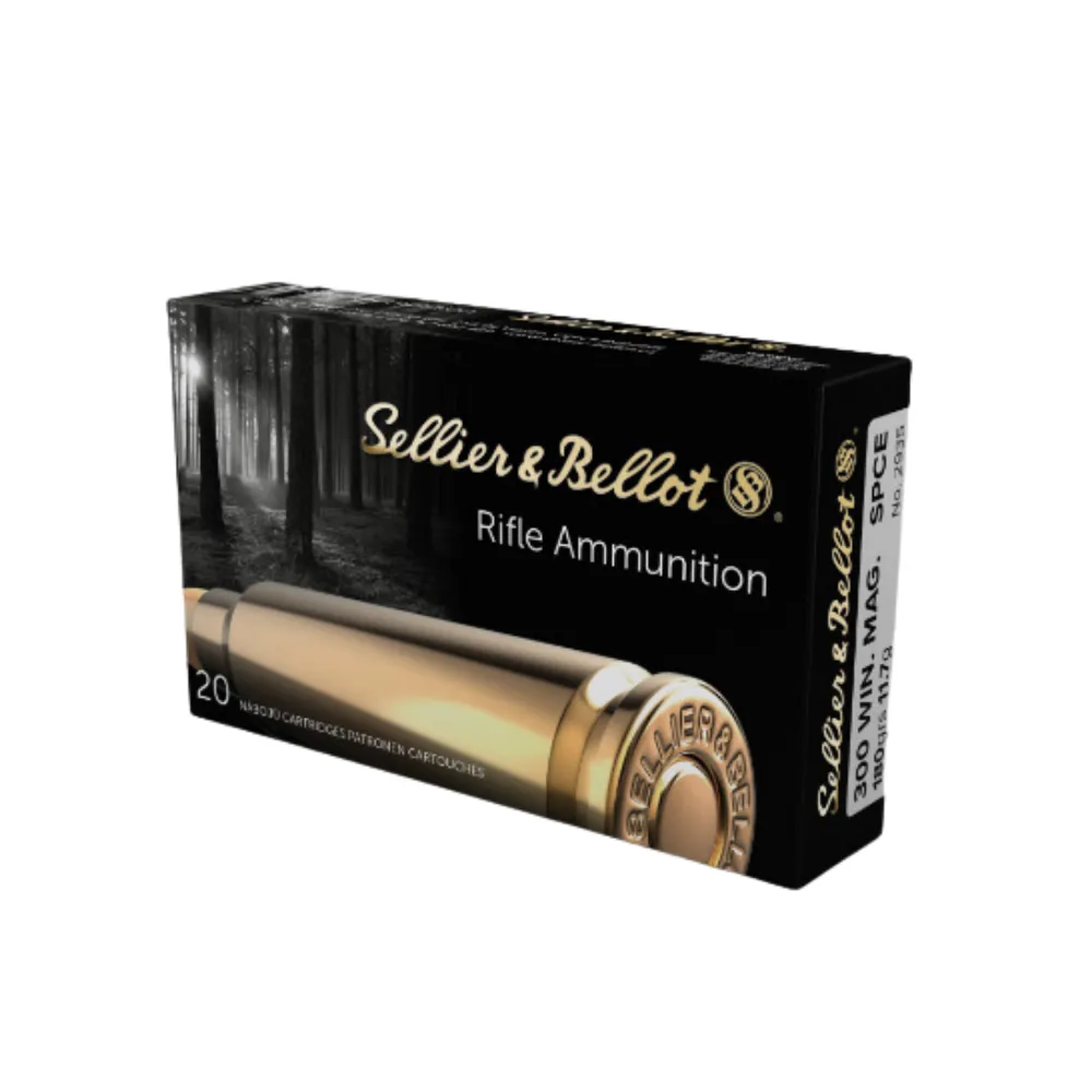 Karabinsko streljivo S&B SPCE .300 Win. Mag. 11,7g - Poreč