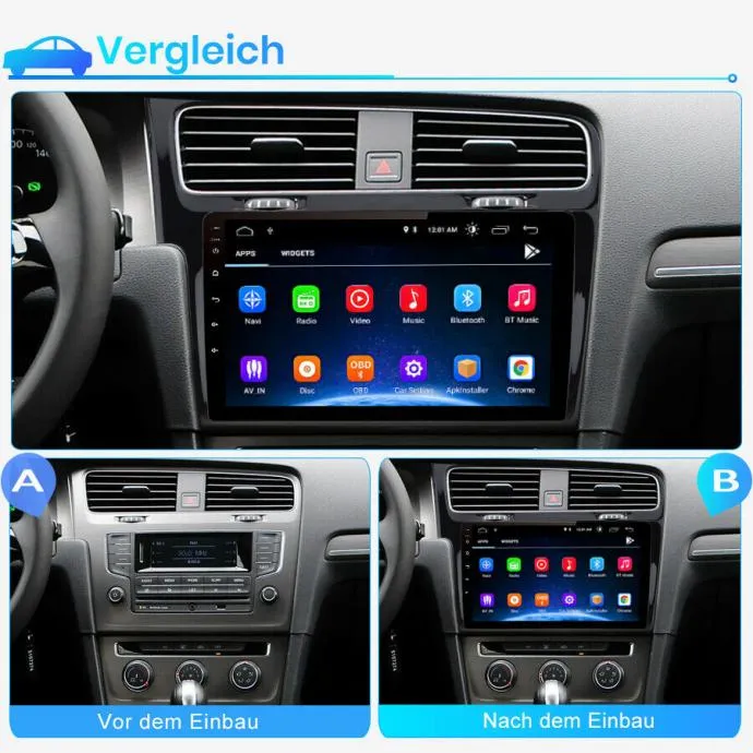 VW Golf 7 original Android 10.0. + PARKING KAMERA - Čakovec
