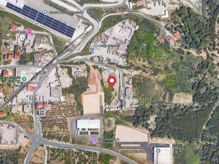 kaštel sućurac - zemljište za zakup (pristup kamionima, više namjena) - slika 2