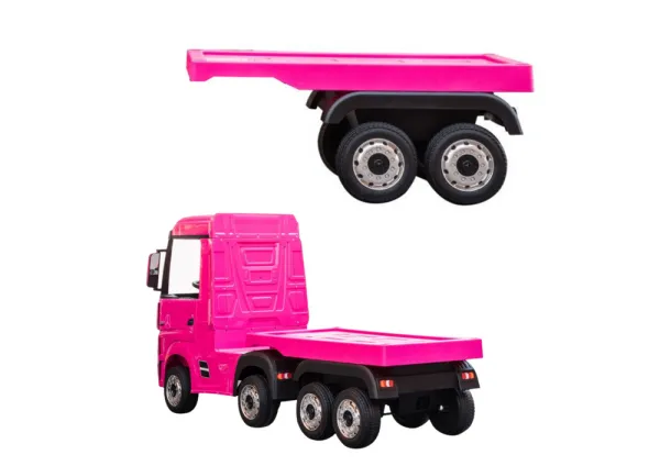 Prikolica za kamion Mercedes Actros - roza - Mursko Središće