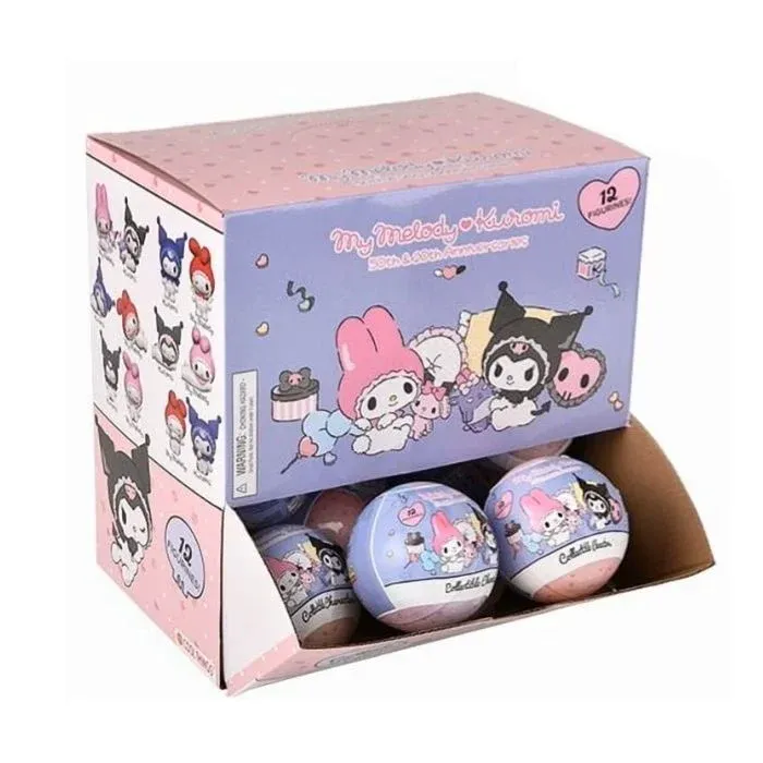 my melody & kuromi mini figure (mystery ball) - slika 4