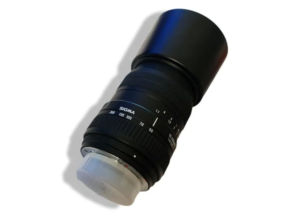 objektiv sigma 55-200mmd 1:4-5.6 dc / r1, rate ! - slika 2