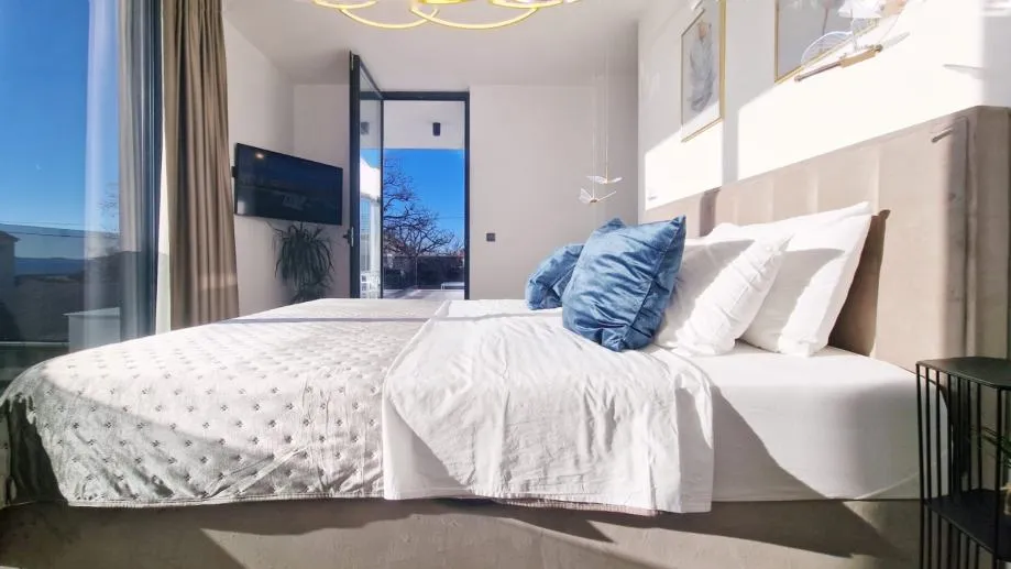 zadar, kožino - luksuzna vila s bazenom(240m2), pogled na more - slika 17