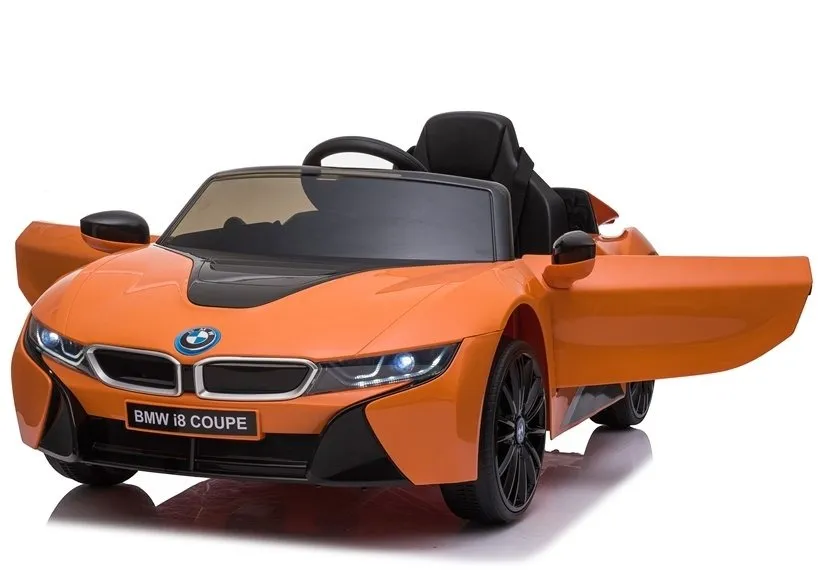 licencirani auto na akumulator bmw i8 – narančasti - slika 9