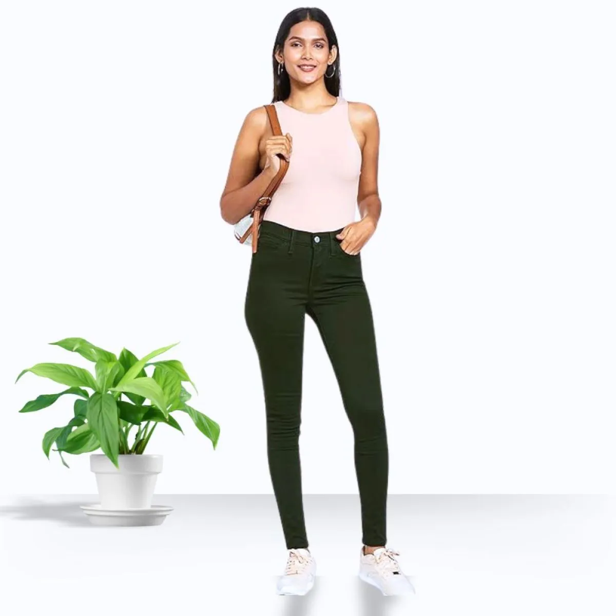 slim traperice visoki struk athena - slika 15