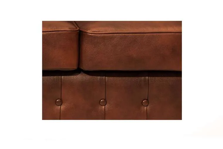 chesterfield dvosjed class leather | 2-sjedišta | cloudy caramel - slika 4