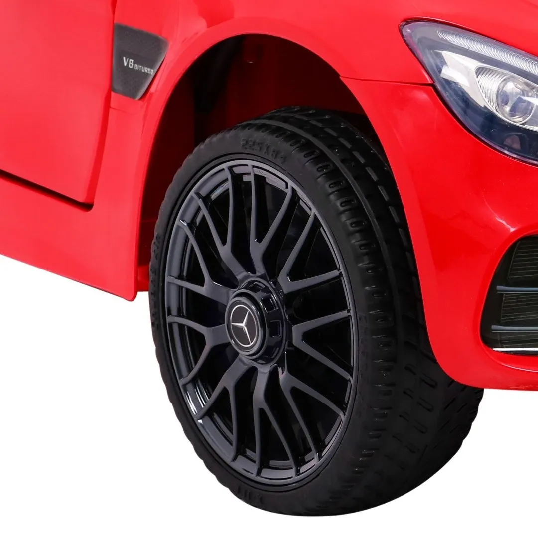 licencirani auto na akumultor mercedes mercedes benz gt - crveni - slika 8