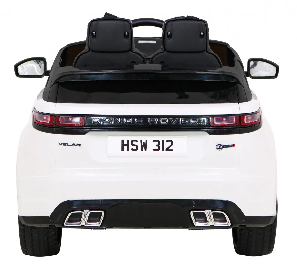 licencirani auto na akumulator range rover velar - bijeli - slika 4